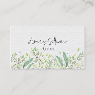 Life Coach Personal Help Business Card