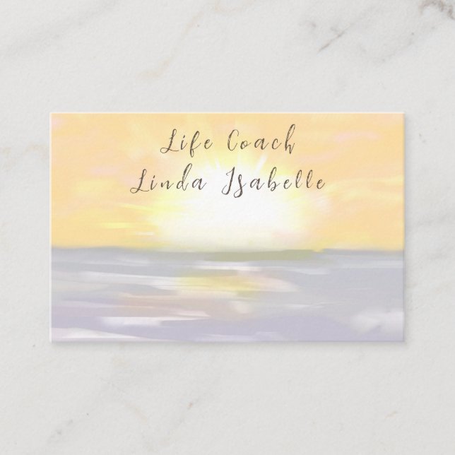 Life coach, Reiki, Counsellor, Business Cards (Front)