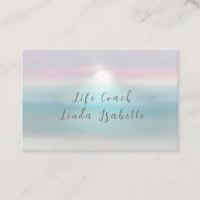 Life coach, Reiki, Counsellor, Business Cards (Front)
