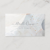 Life Coach Serene Abstract Watercolor