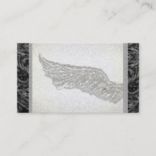 Life Coach Spiritual Angel Wing  business cards