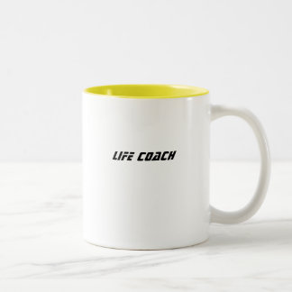 LIFE COACH Two-Tone COFFEE MUG
