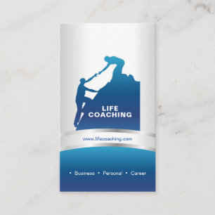 Life coaching business card