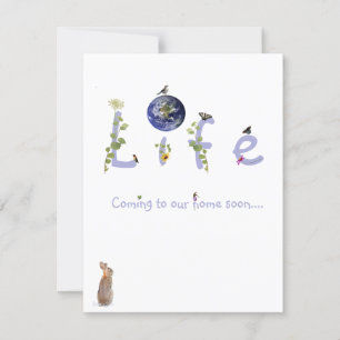 Life: Coming to our home soon-baby shower invite