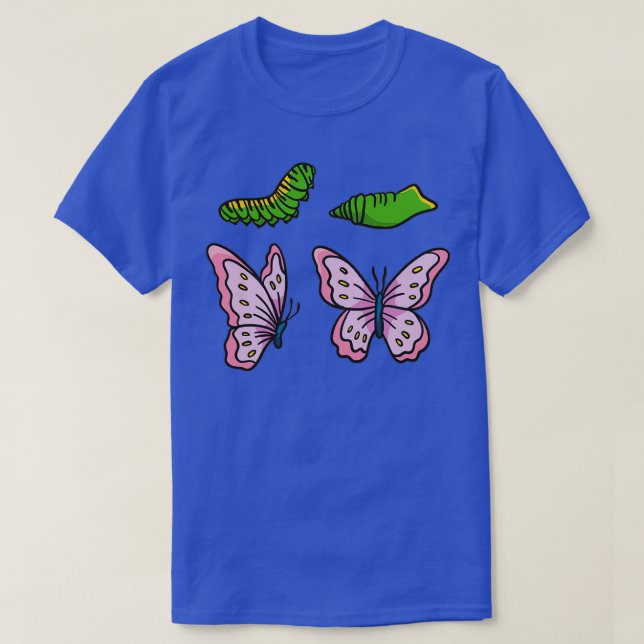 Life cycle of a butterfly T-Shirt (Design Front)