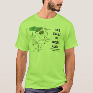 Life Cycle Of Green Algae T-Shirt