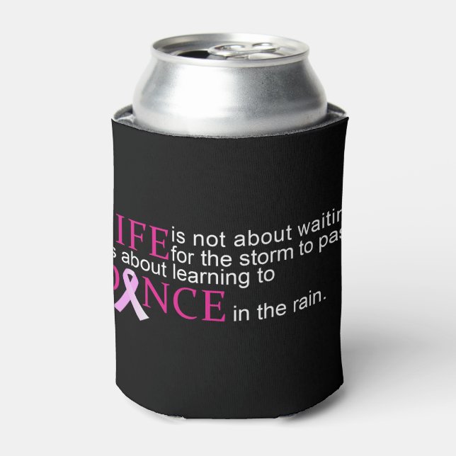Life Dance Breast Cancer Awareness Can Cooler (Can Front)