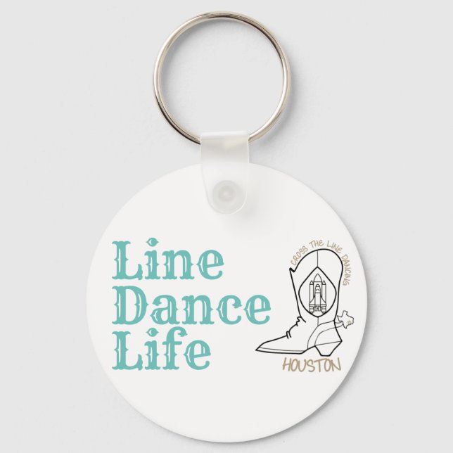 Life Dance Life Key Chain ID (Front)