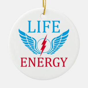 Life energy ceramic tree decoration