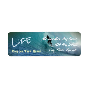 Life - Enjoy The Ride Surfer
