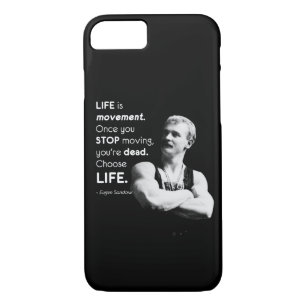 Life - Eugen Sandow Bodybuilding Motivational iPhone 8/7 Case