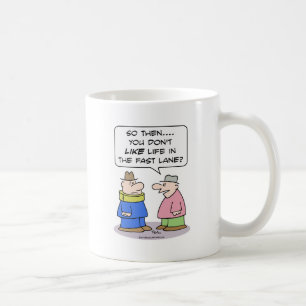 life fast lane neck brace like coffee mug