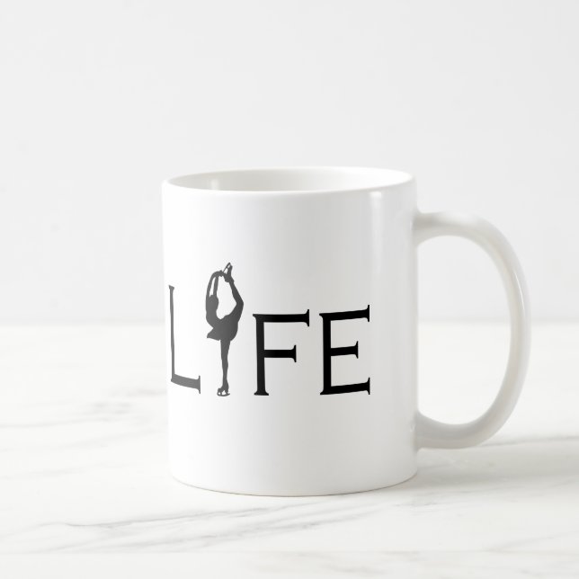 LIFE (Figure Skater) Coffee Mug (Right)