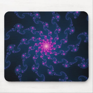 Life Flower Fractal Art Mouse Mat