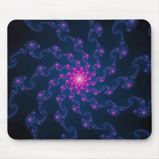 Life Flower Fractal Art Mouse Mat (Front)