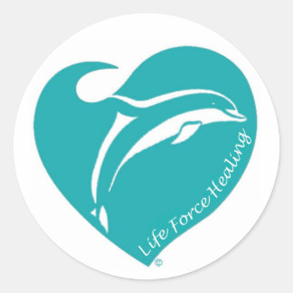 Life Force Healing Classic Round Sticker