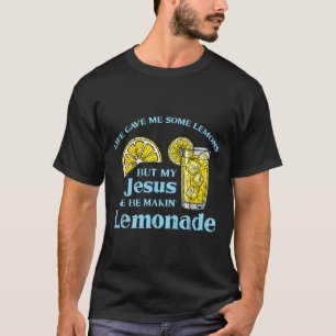 Life Gave Lemon Jesus Made Lemonade Christian Men T-Shirt