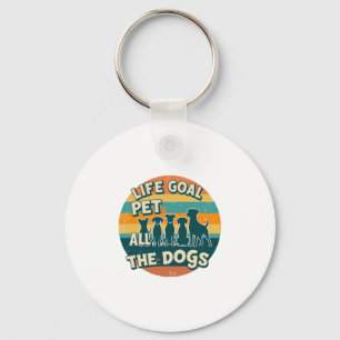 Life Goal Pet All The Dogs Copy Key Ring