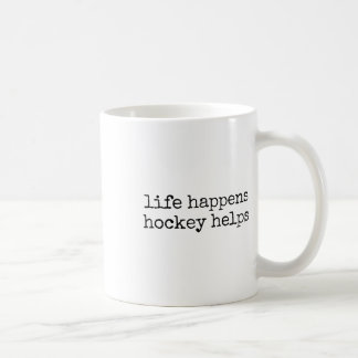 Life Happens Hockey Helps _2 Coffee Mug