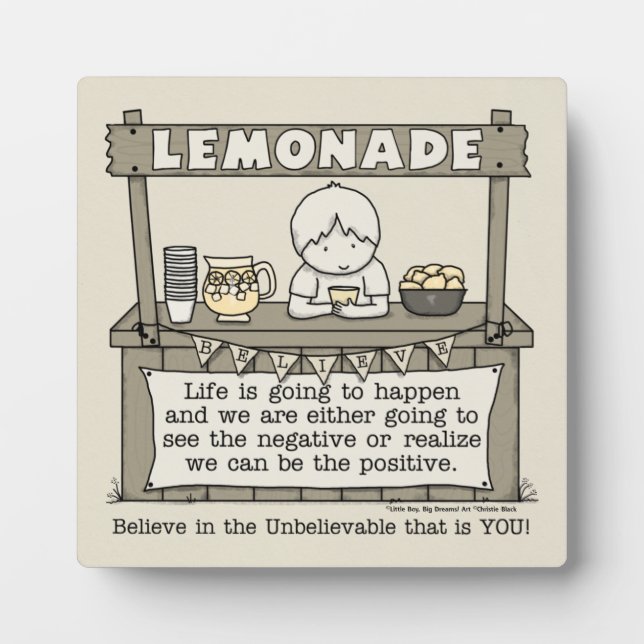 Life Happens Plaque (Front)