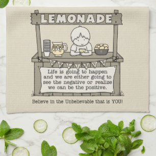 Life Happens Tea Towel