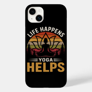 Life Happens Yoga Helps Case-Mate iPhone 14 Plus Case