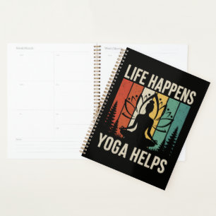 Life Happens Yoga Helps Planner