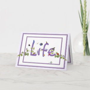 Life: Happy Continuation Day Card