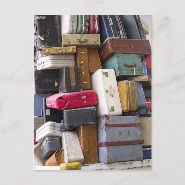 Life has a lot of baggage 2 postcard (Front)