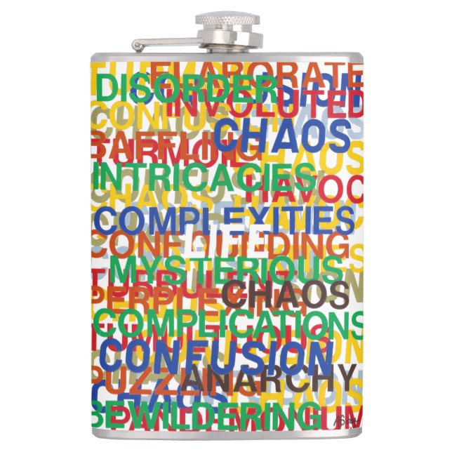 Life Hip Flask (Front)