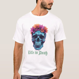 Life in Death, Bloom in Blue T-Shirt