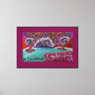 Life in Flowers Canvas Print