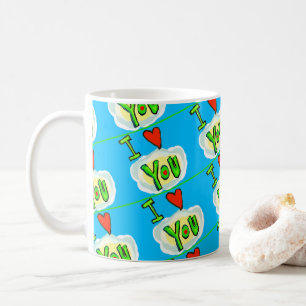 Life in Love Personalise Coffee Mug