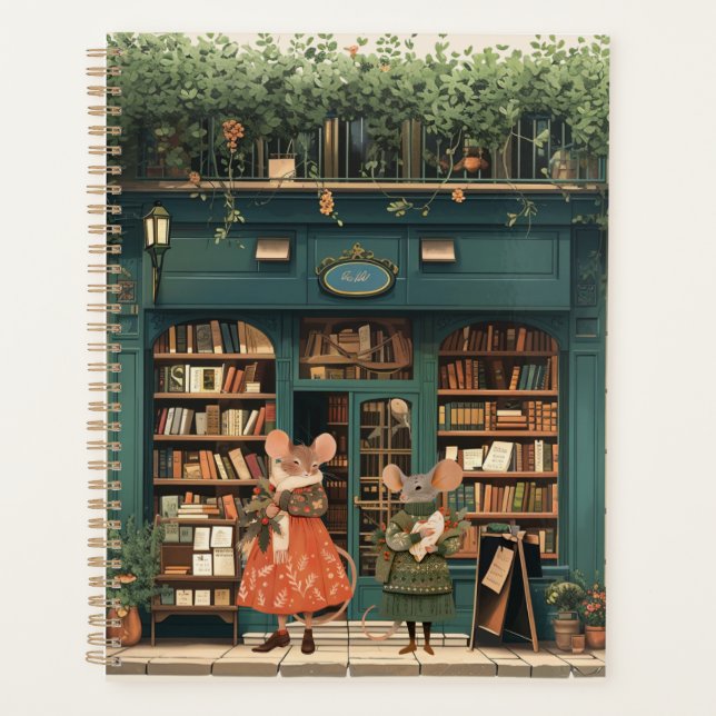 Life in Mice Town - Ms. Otis & Ms. Luna Planner (Front)