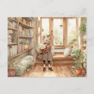 Life in Mice Town - My Happy Place Postcard