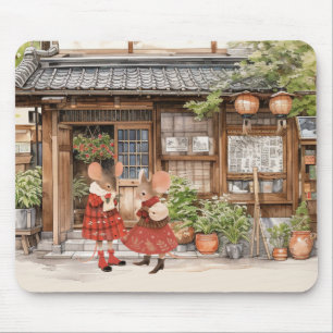 Life in Mice Town Series Postcard - BFF Mouse Mat