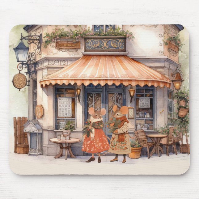 Life in Mice Town Series - Stand By Me Mouse Mat (Front)