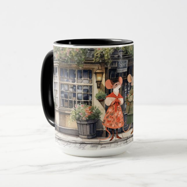Life in Mice Town - Shopping Buddies Mug (Front Left)