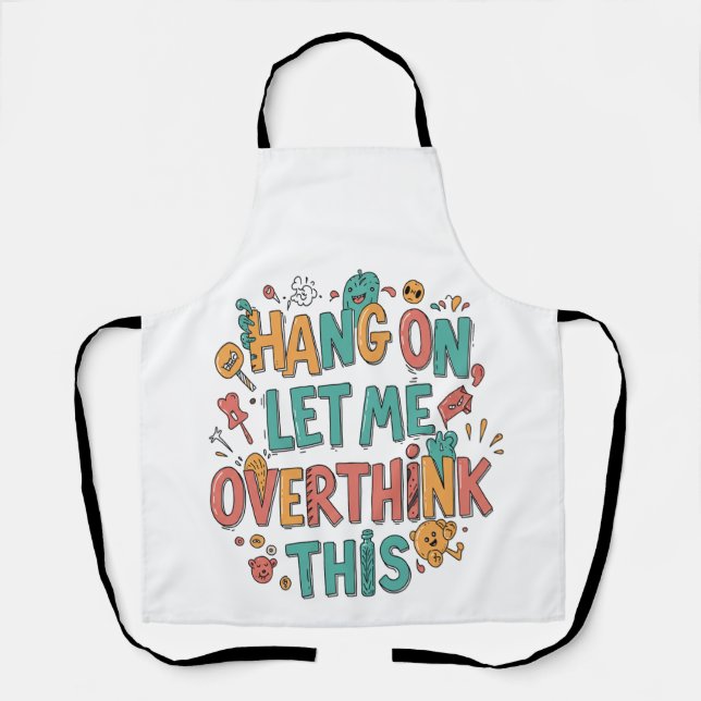 Life in Print: Your Daily Dose of Unique Style Apron (Front)