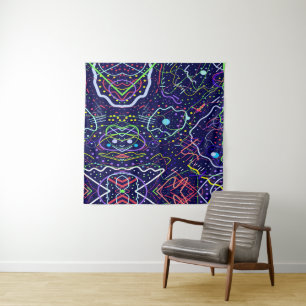 Life in Space Tapestry