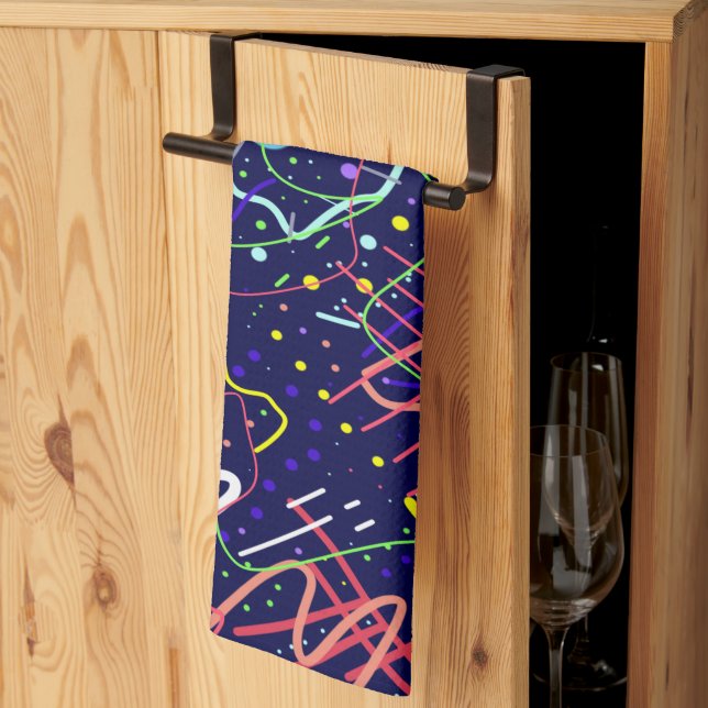 Life in Space Tea Towel (Thirds Fold)