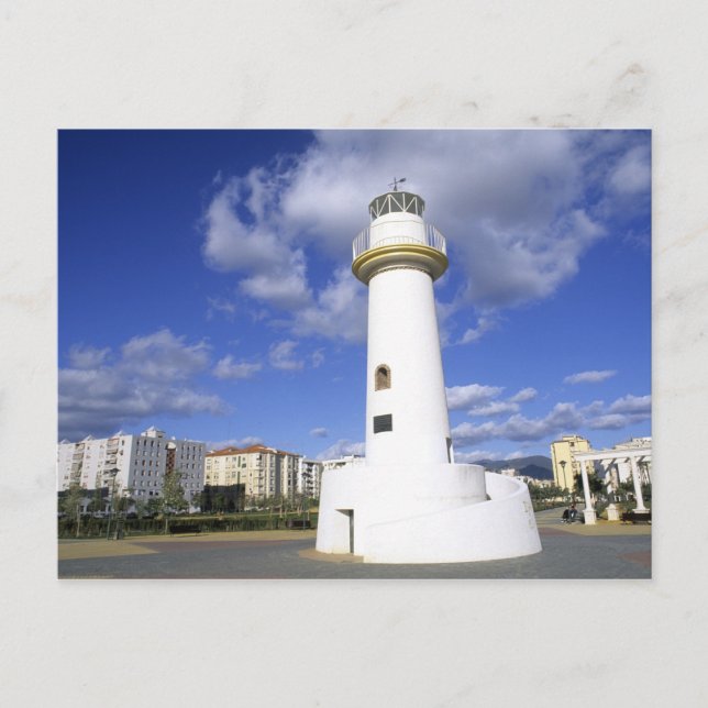 Life in Spain Southern Coast Costa del Sol Postcard (Front)