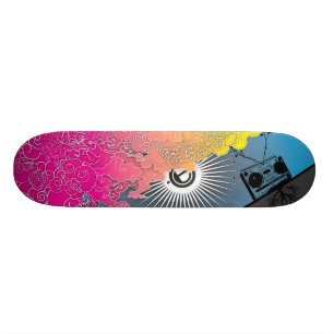 "LIFE IN STEREO" SKATEBOARD