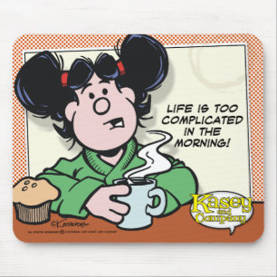 Life In The Morning Mouse Mat