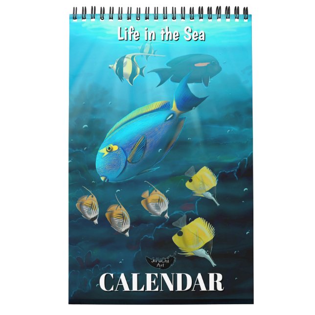 Life in the Sea calendar (Cover)