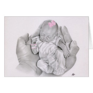 Life in your hands Baby Card