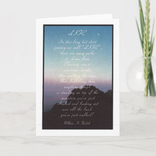 "Life" Inspiration Card