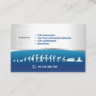 Life Insurance Business Card