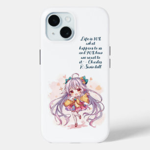 Life is 10% what happens to us iPhone / iPad case