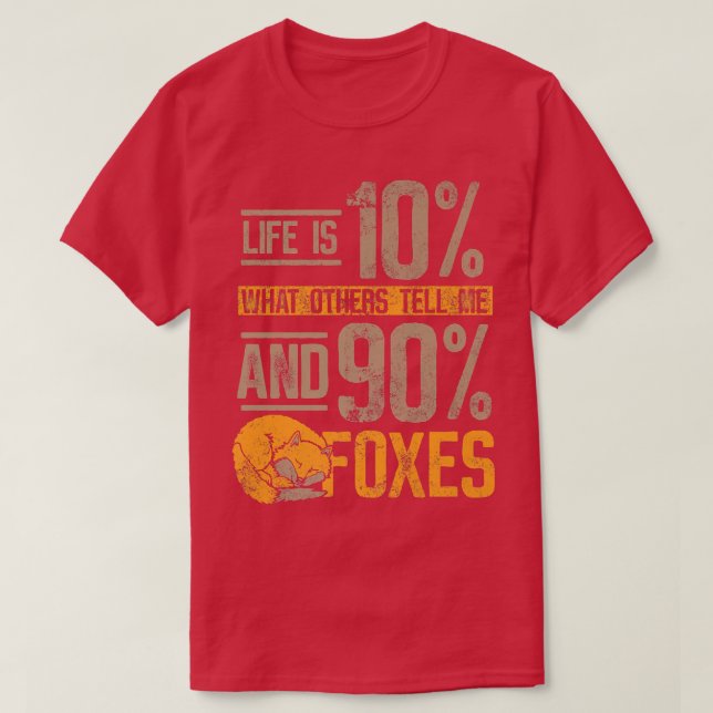 Life is 10 what others tell me and 90 foes Premium T-Shirt (Design Front)